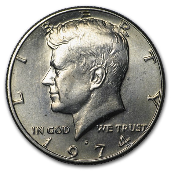 1974-D Kennedy Half Dollar BU 1974-D Kennedy Half Dollar BU